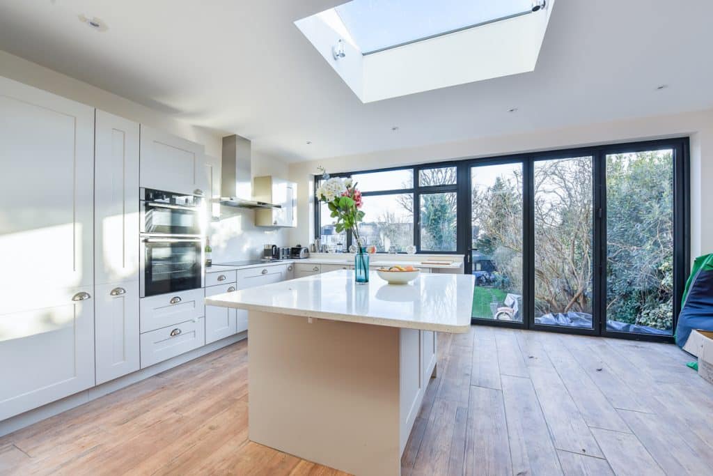 St Albans Kitchen Extension with natural light