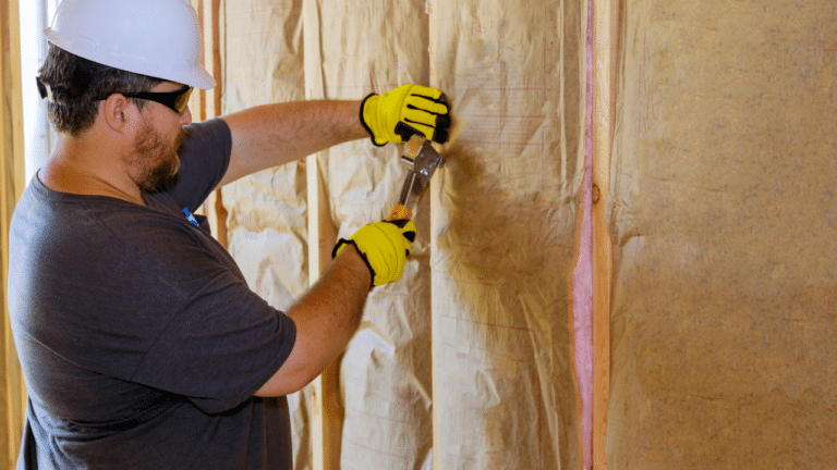 Sound insulating a stud wall