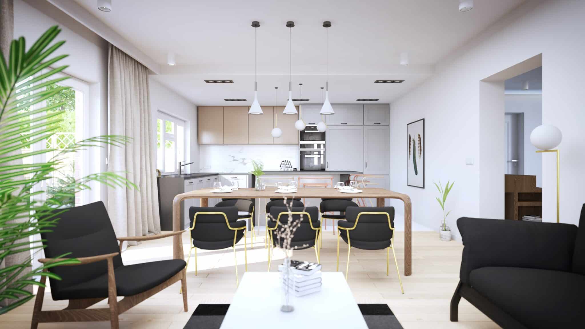Completed period-home interior by AURA architects serving Gloucester