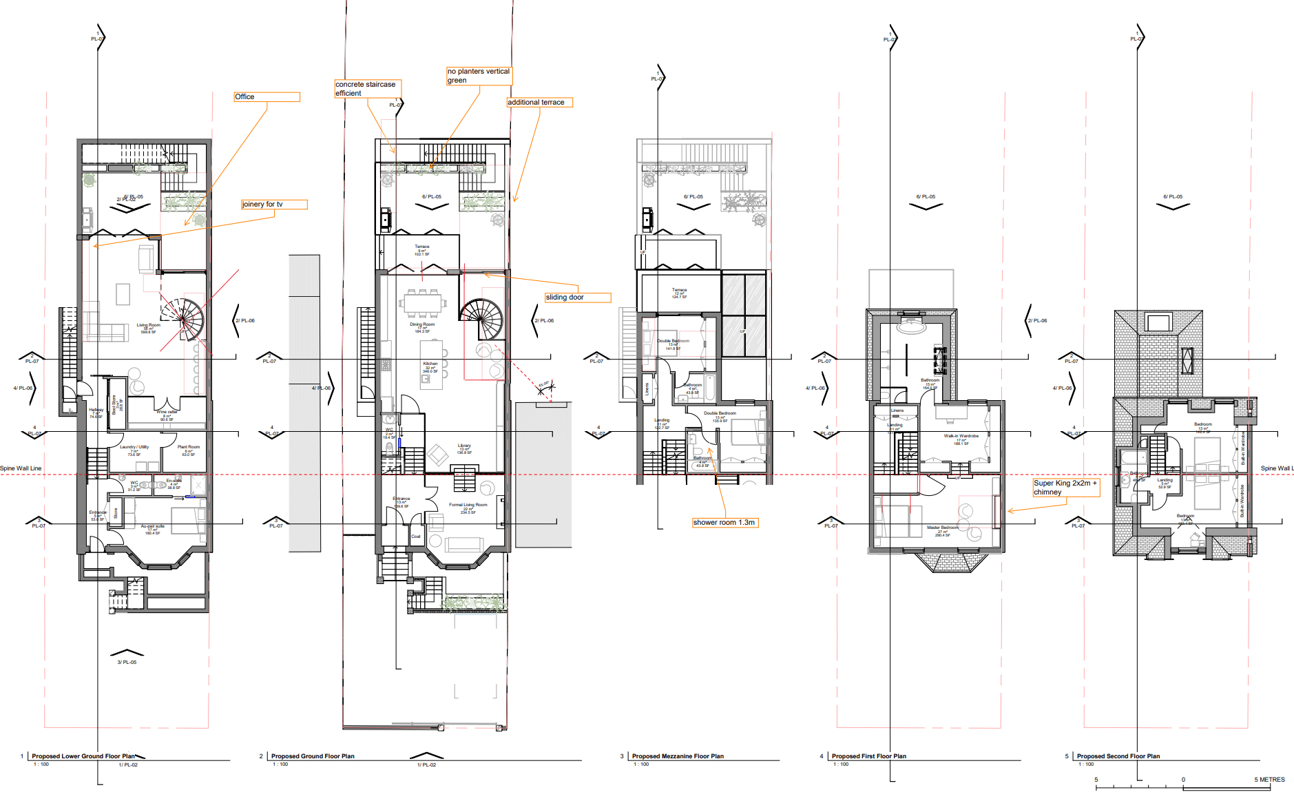 Trinity Proposed Floor Plans