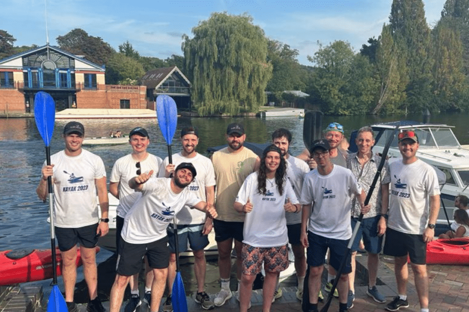 aura kayaking charity day