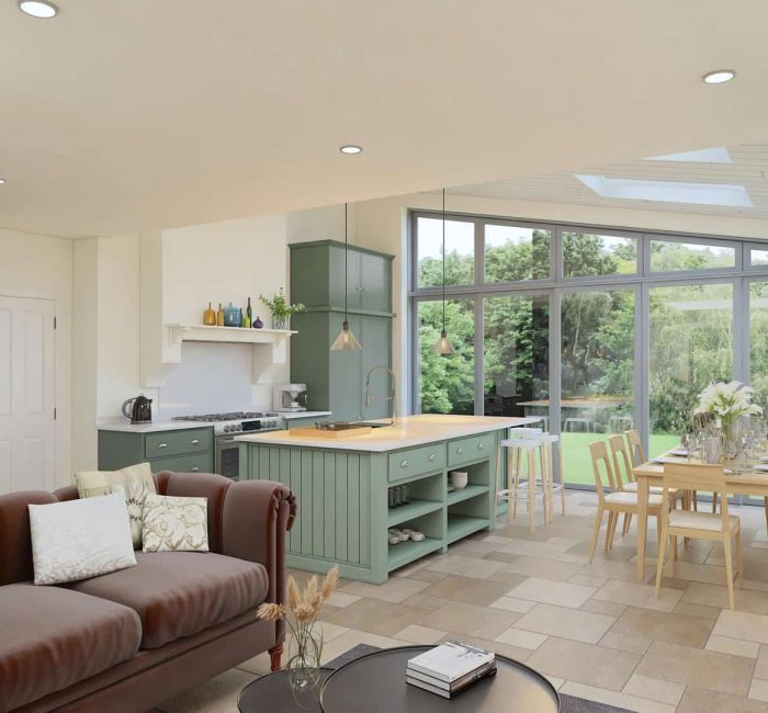 High-End Kitchen Extension Croydon